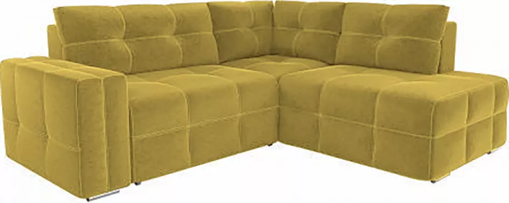 Модульный диван для школы Леос Плюш Мастард