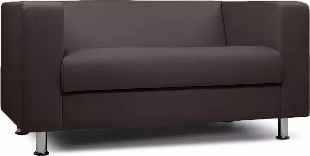 Коричневый кожаный диван Бит Блюз Бруно