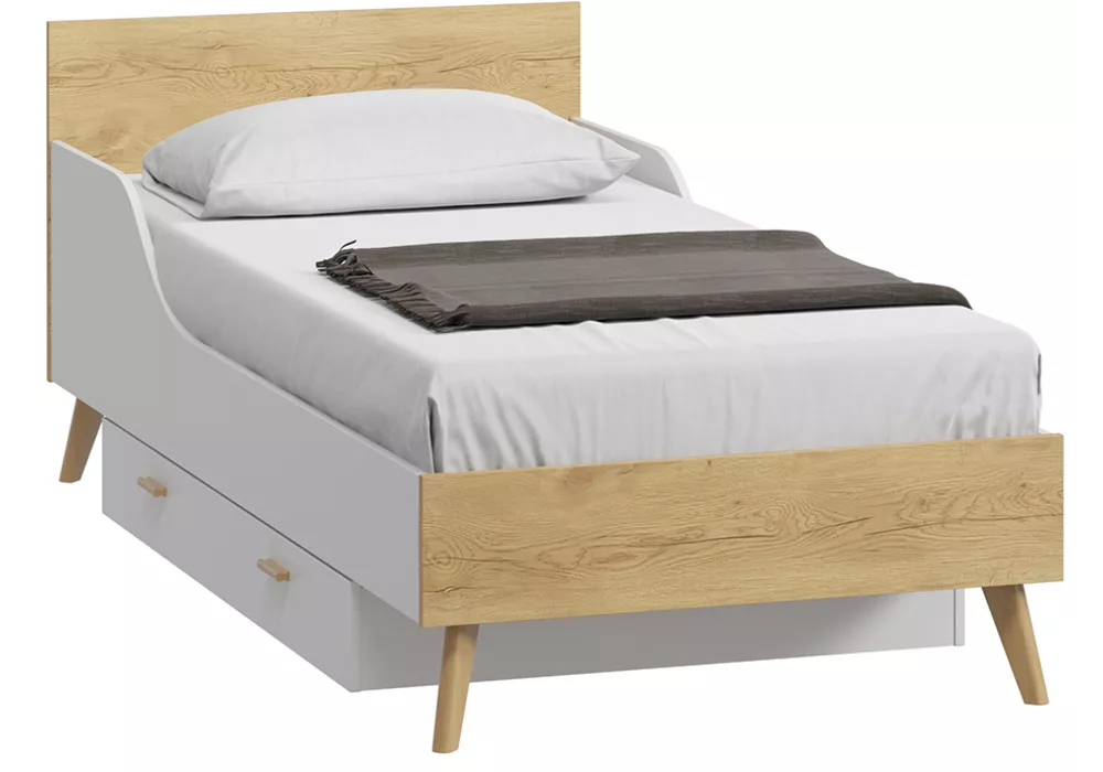 Кровать  Нордик-900 с ящиком