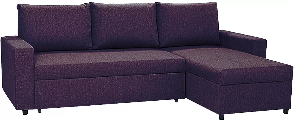  угловой диван из рогожки Орион (Торонто) Кантри Виолет