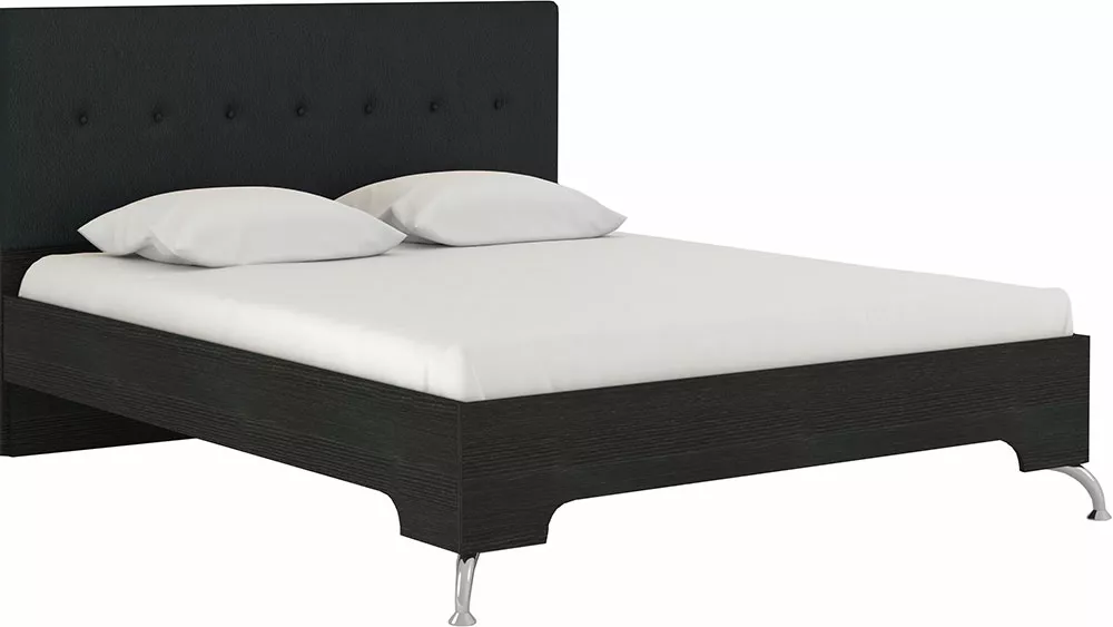 Темная кровать Луиза-4 П Дизайн-1