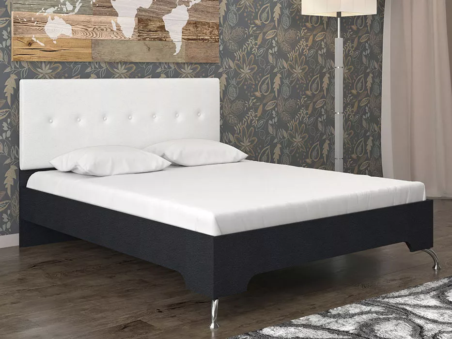Темная кровать Луиза-4 П Дизайн-2