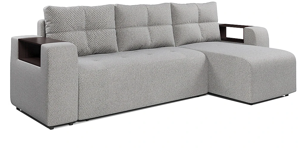 Угловой диван с независимым пружинным блоком Дуглас Грей