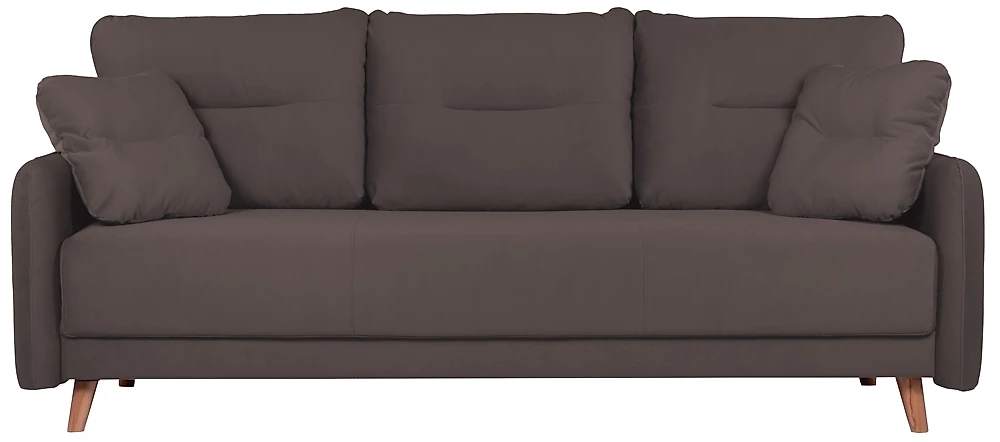Коричневый диван Фолде трехместный Дизайн 2