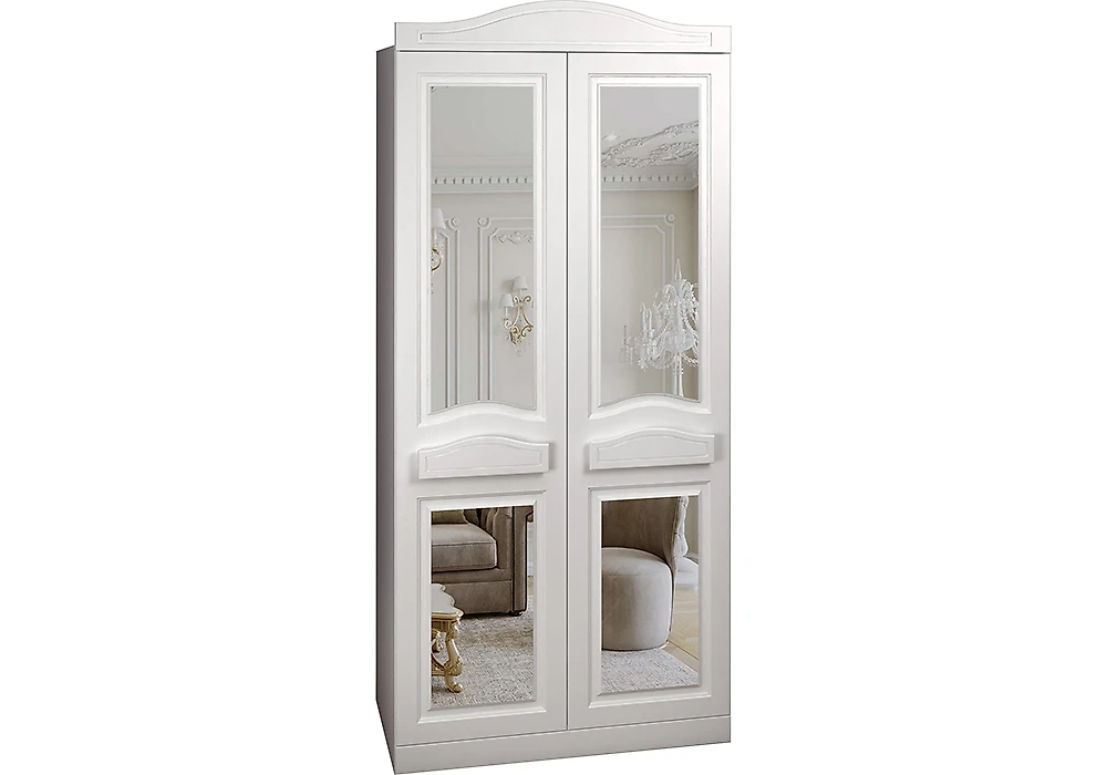 Шкаф для одежды с зеркалом Венеция-2.2 Дизайн-3