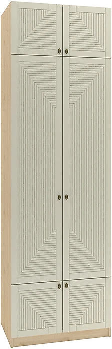 Шкаф распашной дуб сонома Фараон Д-15 Дизайн-1