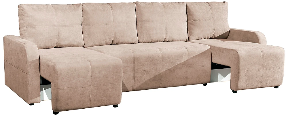 Угловой диван из ткани антикоготь Патрик 2 Дизайн 1
