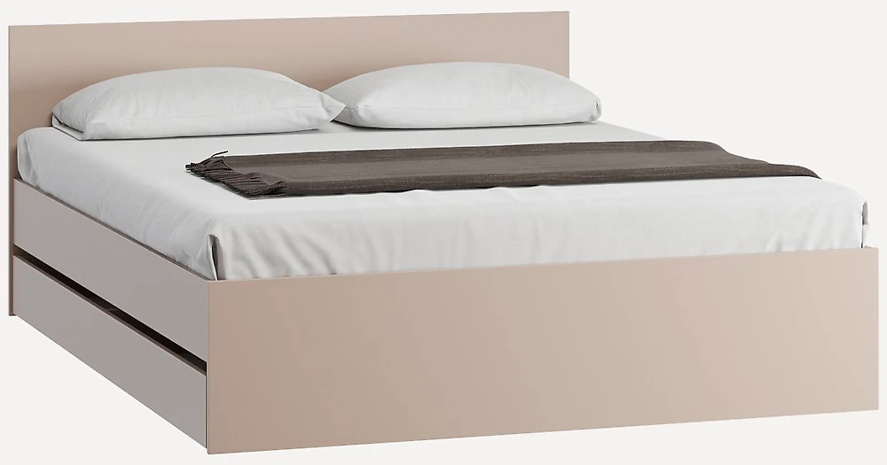 Кровать эконом класса Фромборк-2 160 Latte арт. SP000137826