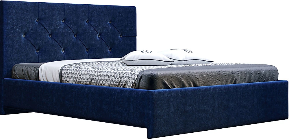 Кровать  370 Синяя