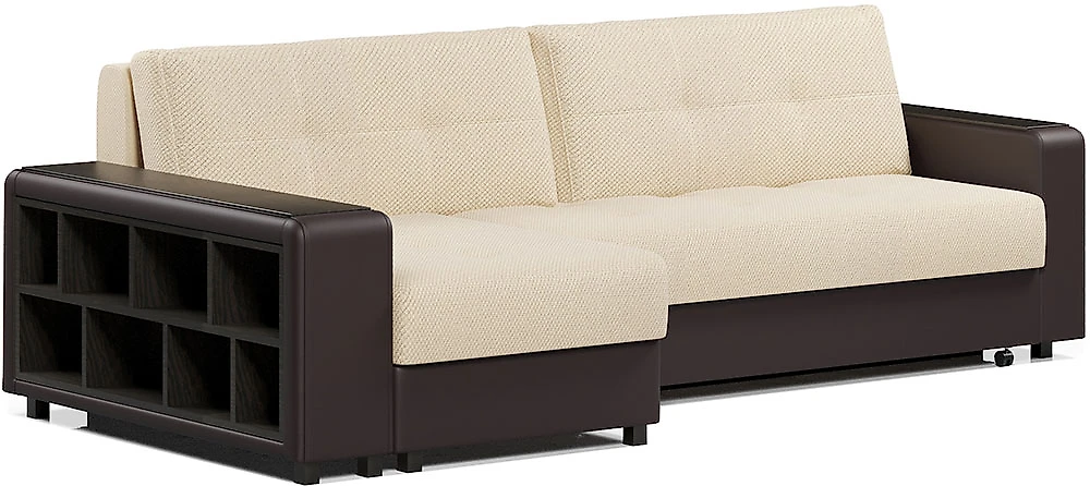 Угловой диван с правым углом Атланта-2 Беж