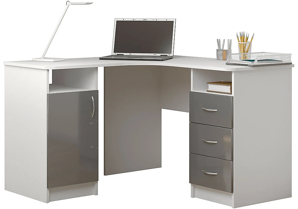 Письменный стол  СПУ-4 МДФ Дизайн-1
