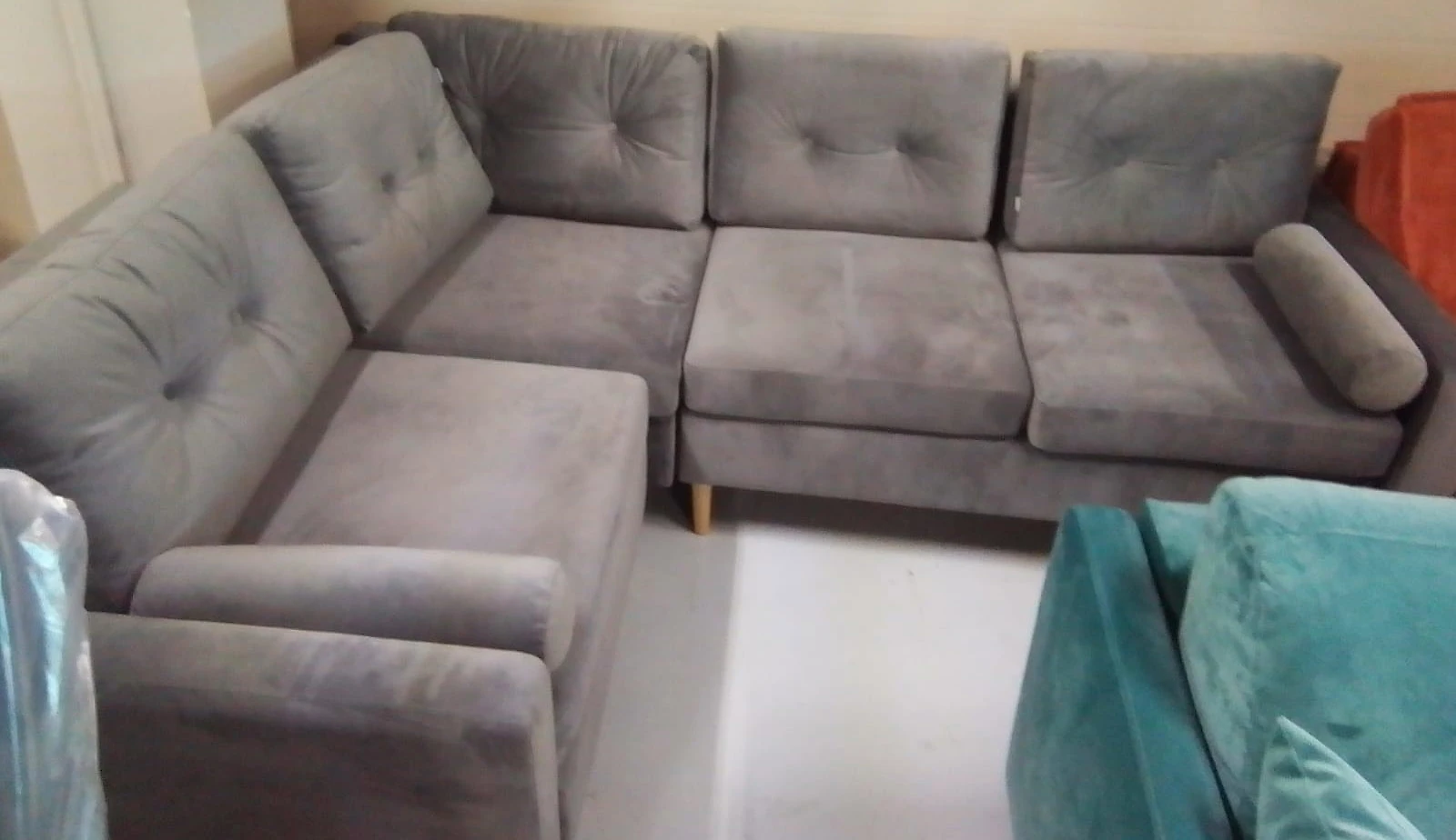  угловой диван с оттоманкой Динс-1 арт. 789 (02001673268, 02001673269, SP000021767, SP000021768,  SP000021770)
