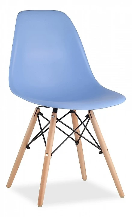 Стул  Eames Wood LIGHT BLUE