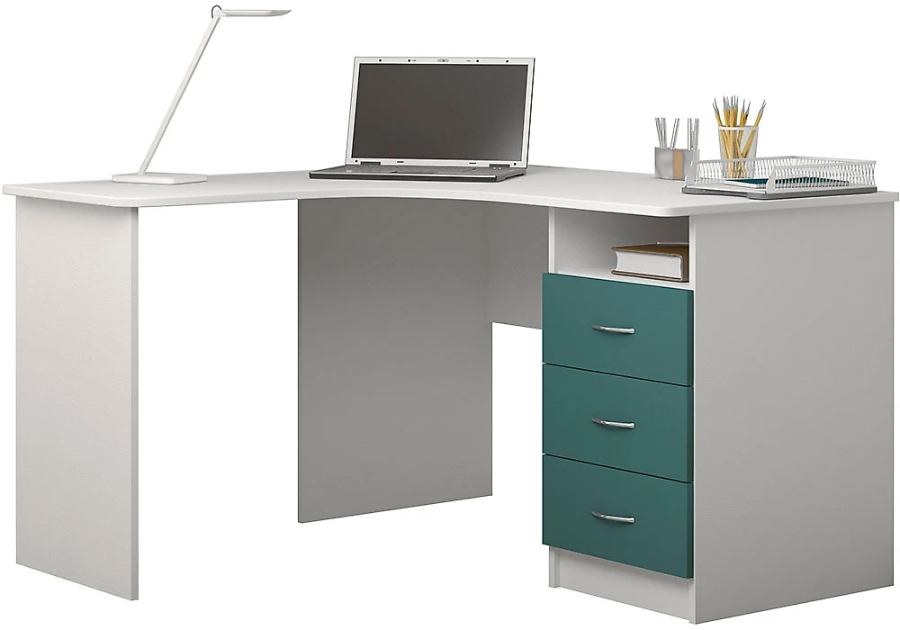 Письменный стол  СПУ-2 МДФ Дизайн-1