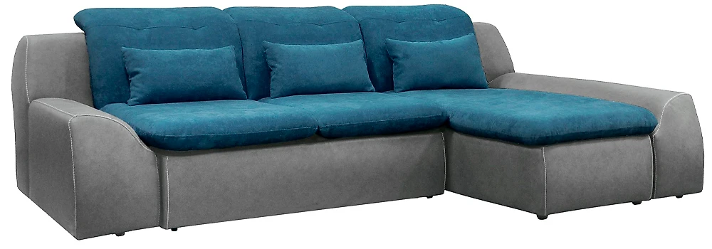 Серый угловой диван Стефан Дизайн 2
