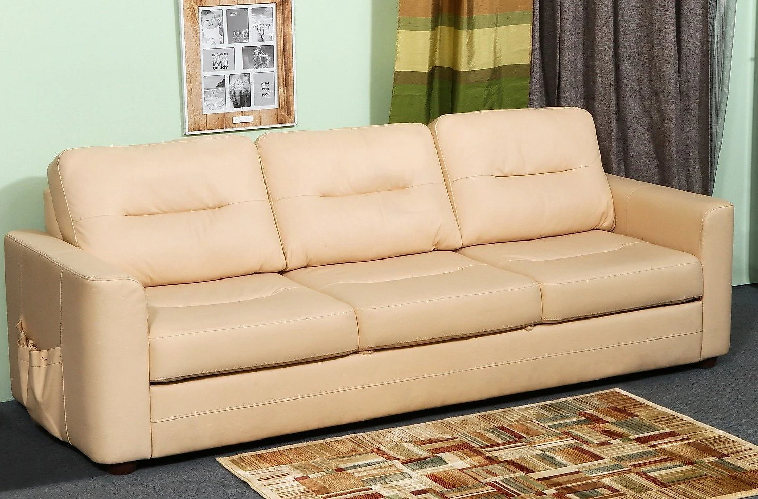 диван из натуральной кожи Беллино Дизайн 2 кожаный