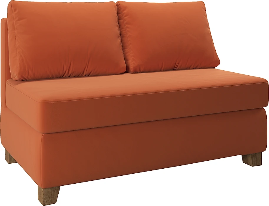 Оранжевый диван Эврика Дизайн-2