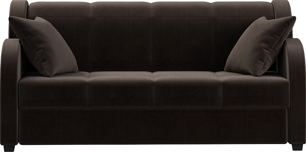 Выкатной прямой диван Барон с подлокотниками Дизайн 1