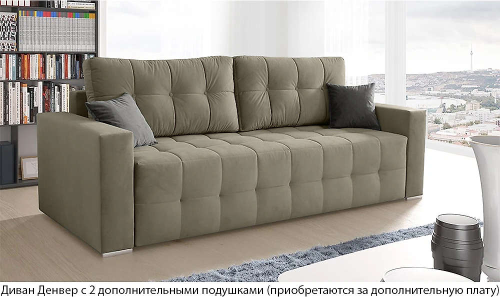 Прямой диван Денвер Дизайн 1