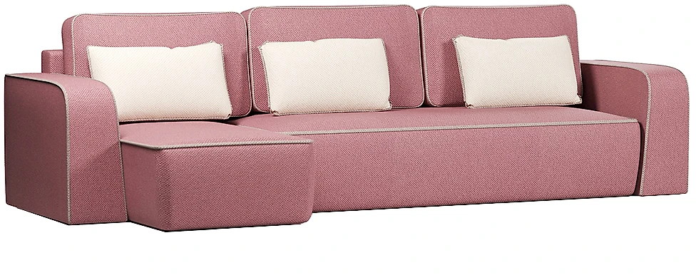 Угловой диван для гостиной Линда Пинк 2