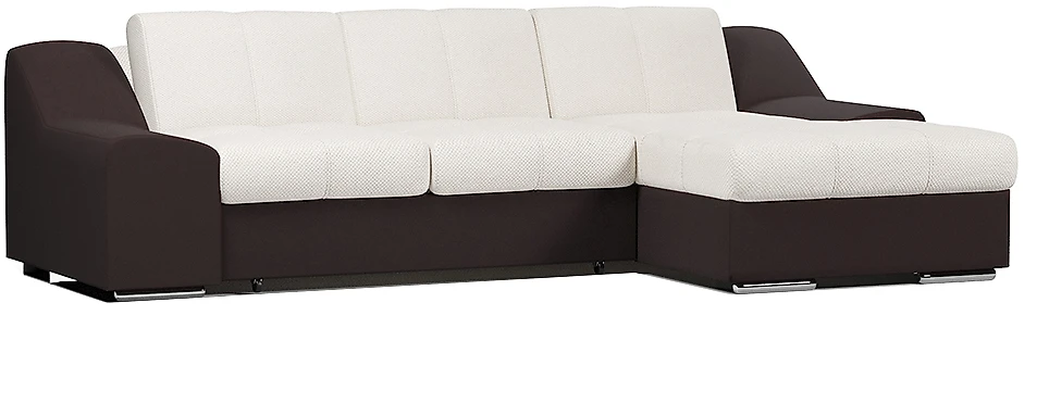 Угловой диван с подушками Чикаго Милк