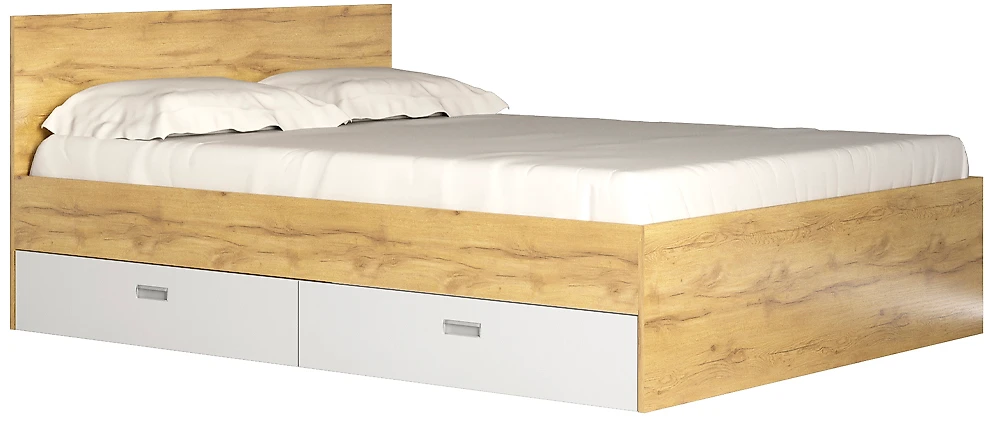 Длинная кровать Виктория-1-140 Дизайн-1