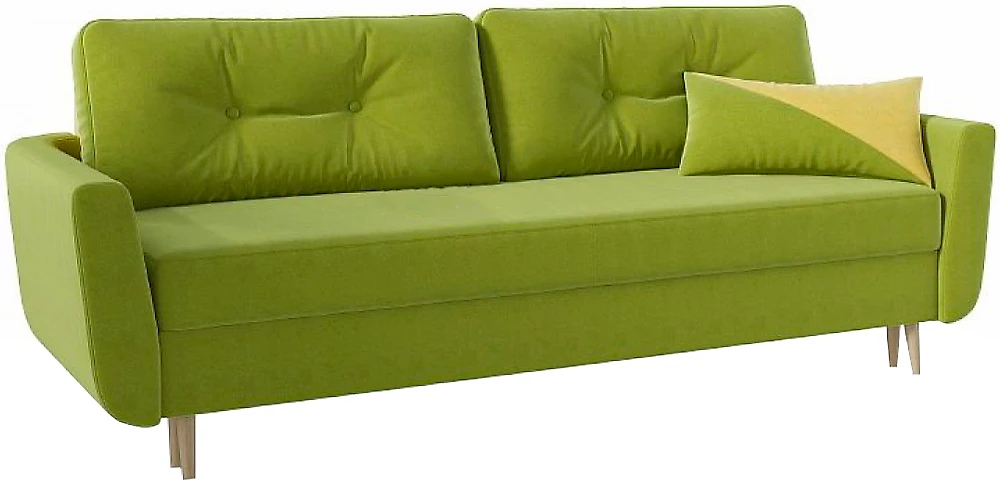 Прямой диван из велюра  Норфолк Плюш Грин
