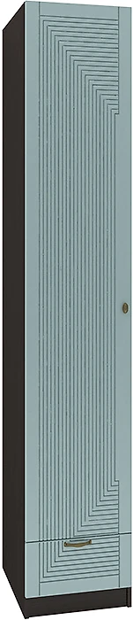 узкий шкаф для одежды Фараон П-2 Дизайн-3