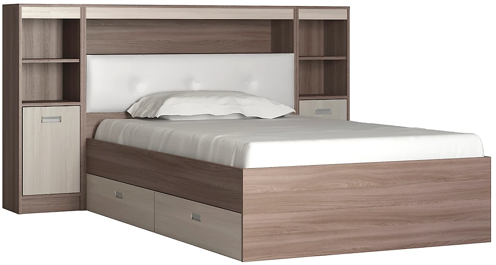 Кровать 120х200 см Виктория-5-120 Дизайн-3