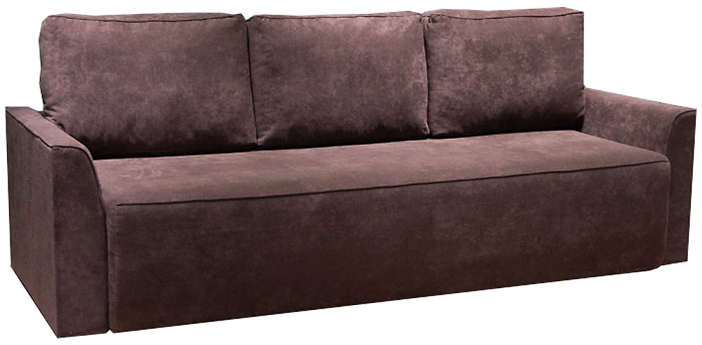 Прямой диван из велюра  Марсель Дизайн 1