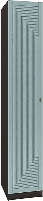 Однодверный распашной шкаф Фараон П-1 Дизайн-3