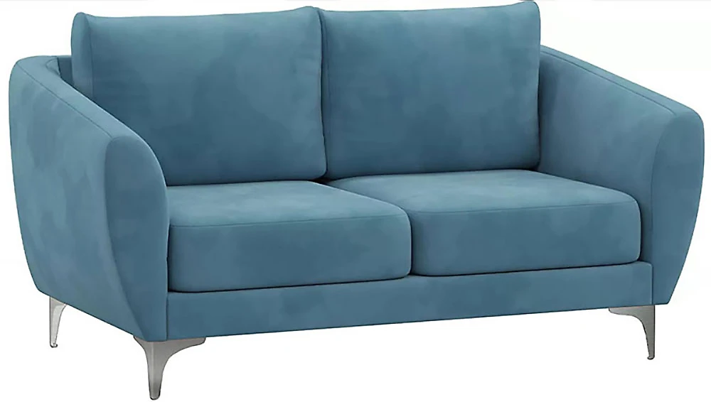 Прямой диван из велюра  Дана Блю
