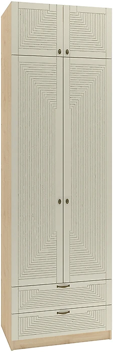 Распашные шкафы ясень шимо Фараон Д-7 Дизайн-1