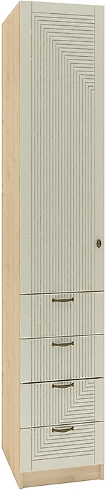 Однодверный распашной шкаф Фараон П-5 Дизайн-1