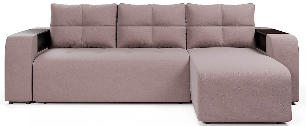 Угловой диван для гостиной Дуглас Плюш Ява