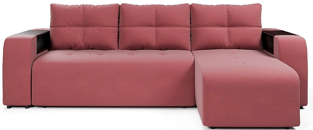 Угловой диван с правым углом Дуглас Плюш Берру