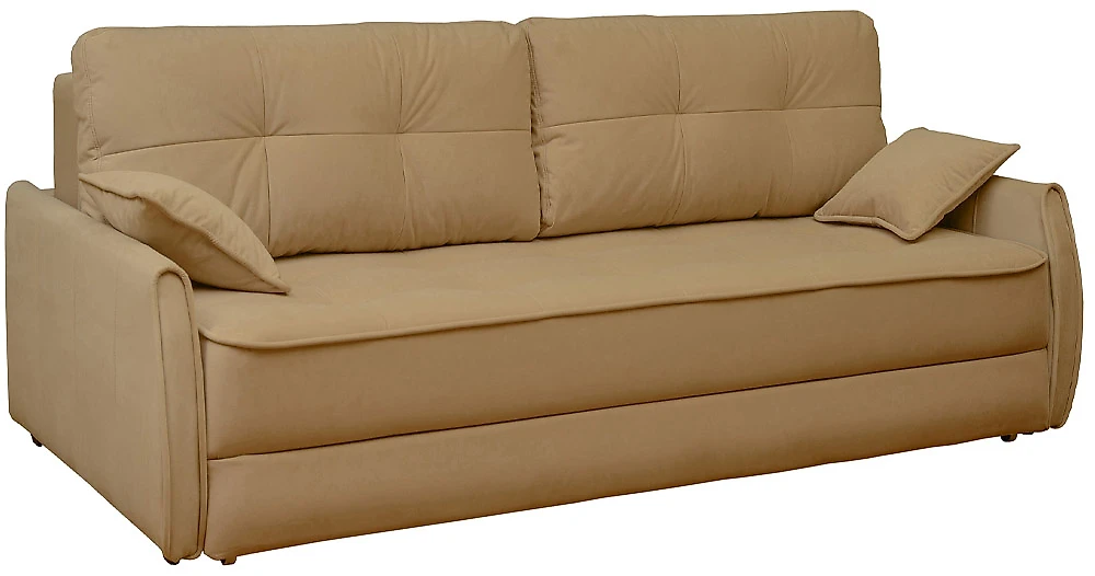 Прямой диван Каймак с узкими подлокотниками