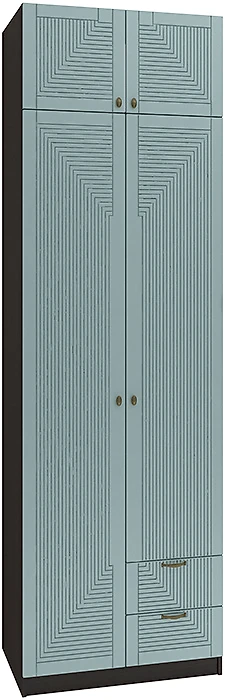 Распашной шкаф 80 см Фараон Д-9 Дизайн-3