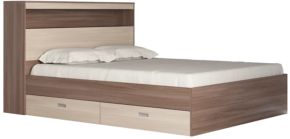 Широкая кровать Виктория-2-160 Дизайн-3