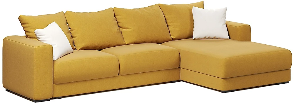 Угловой диван с большим спальным местом Ланкастер Еллоу