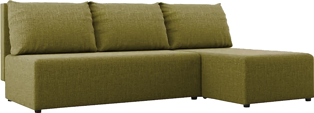 Зелёный угловой диван Каир Дизайн 5