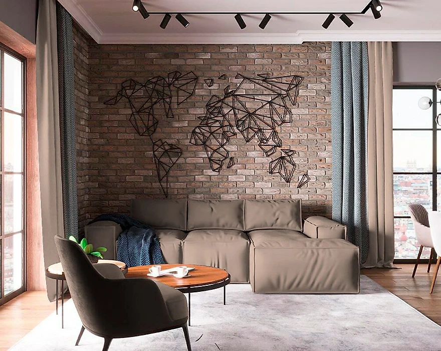 Угловой диван Loft Lux Дизайн 1