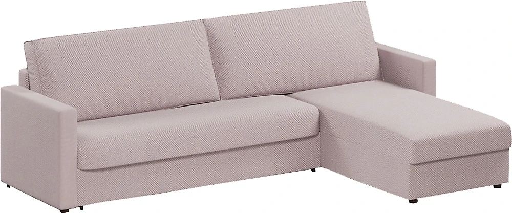 Угловой диван с правым углом Дублин Амиго Виолет