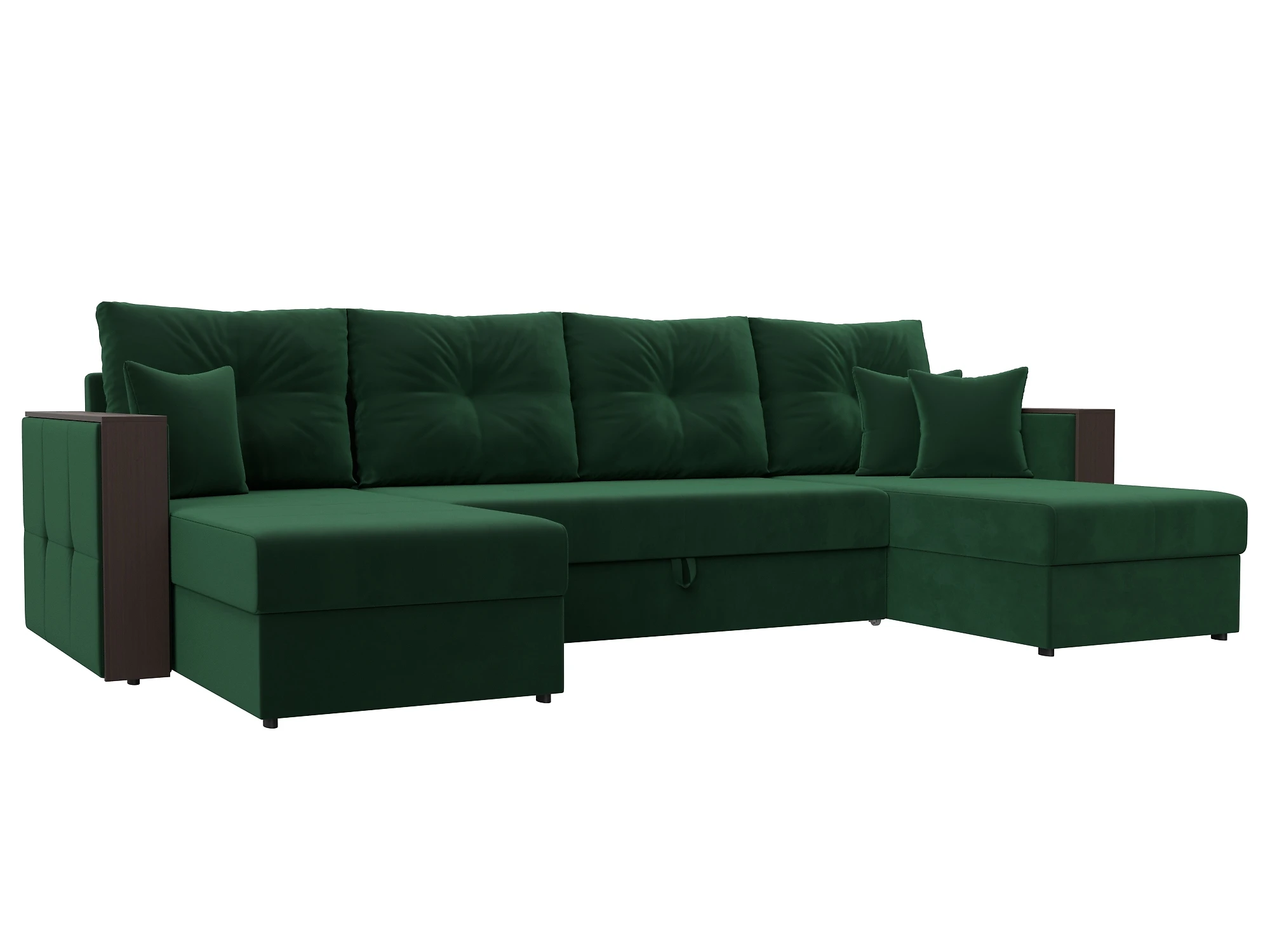 диван в зал Валенсия-П Плюш Дизайн 4