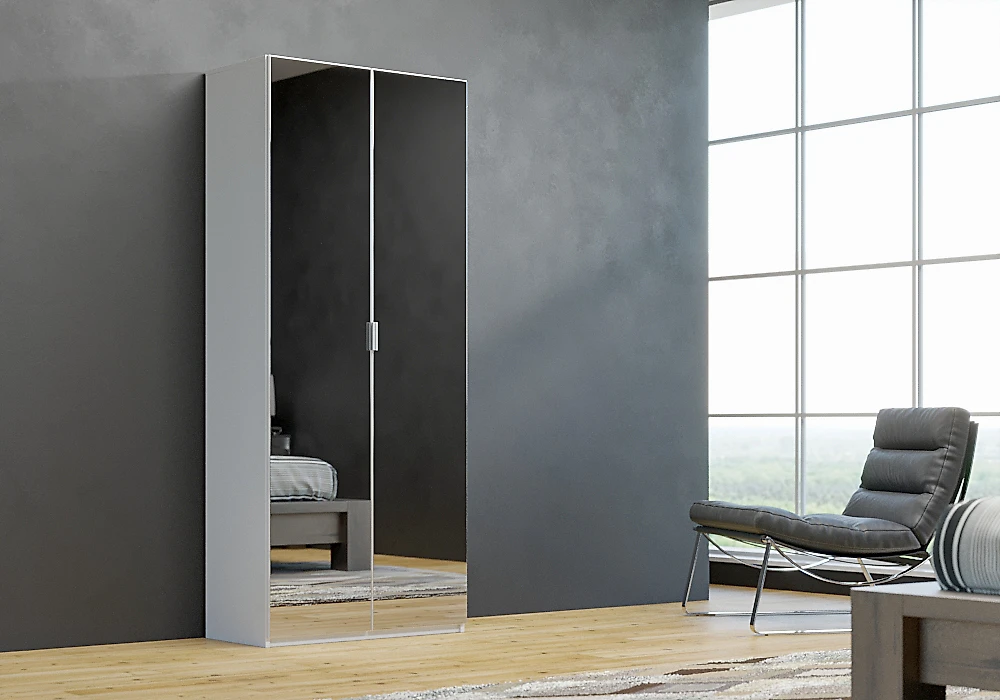 Шкаф для одежды с зеркалом Руан-2