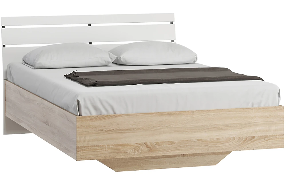 Большая двуспальная кровать Слэйд-1-140