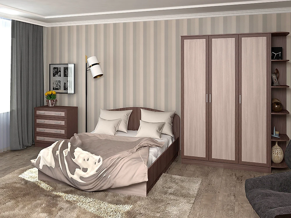 Модульная спальня  Тавла-15 М Дизайн-2