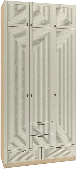 Шкаф с антресолью распашной Фараон Т-18 Дизайн-1