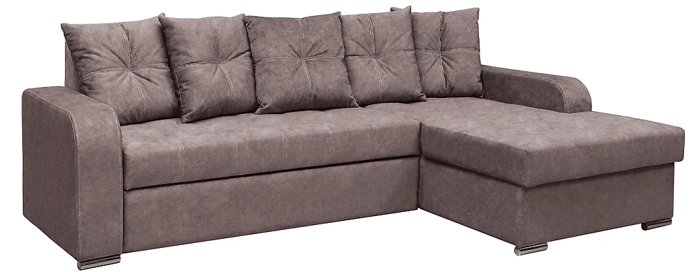 Угловой диван с правым углом Августин Дизайн 2